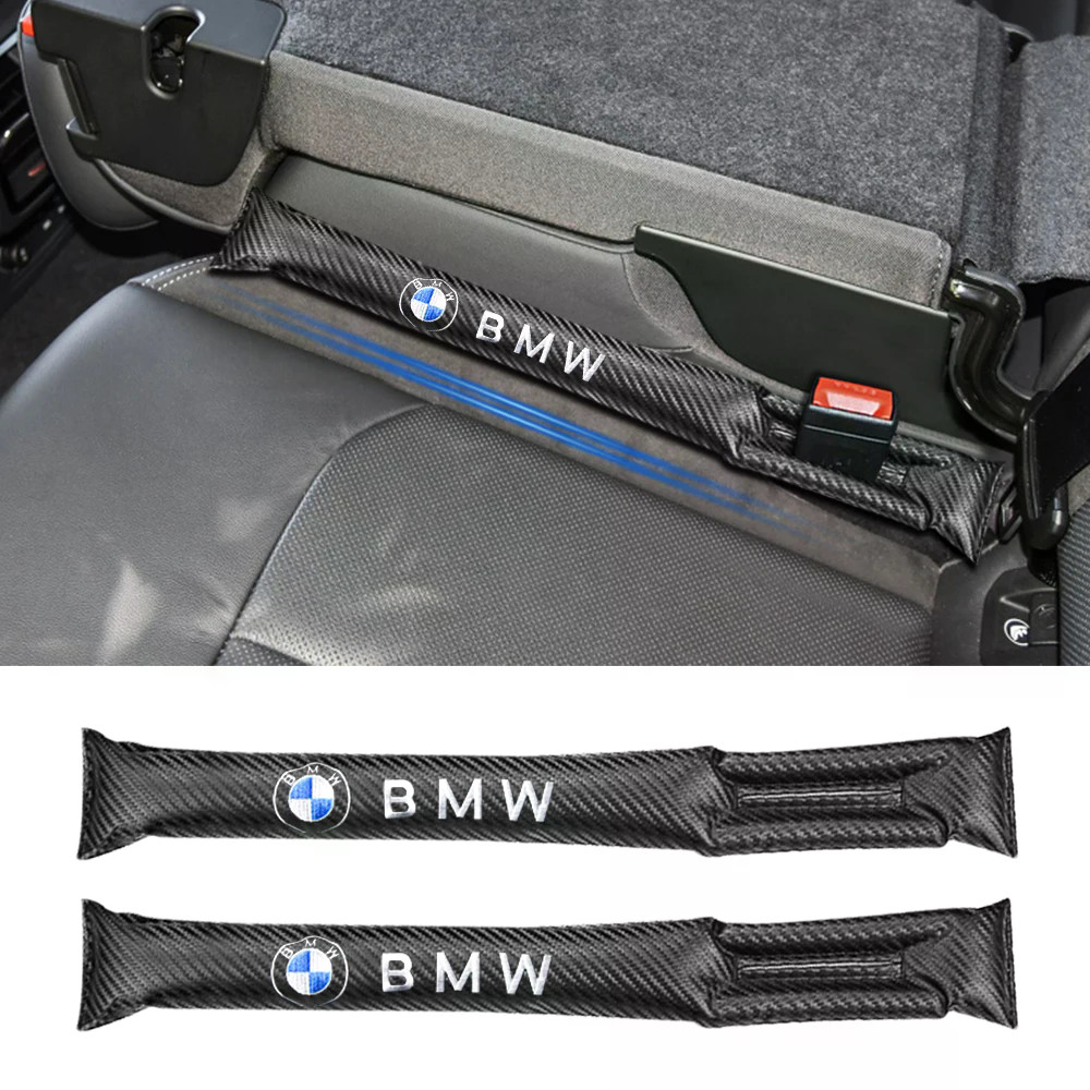 Car Seat Gap Filler Soft จัดแต่งทรงผมรถ Padding หนังรั่ว Pads ปลั๊ก Spacer Universal สําหรับ BMW E39