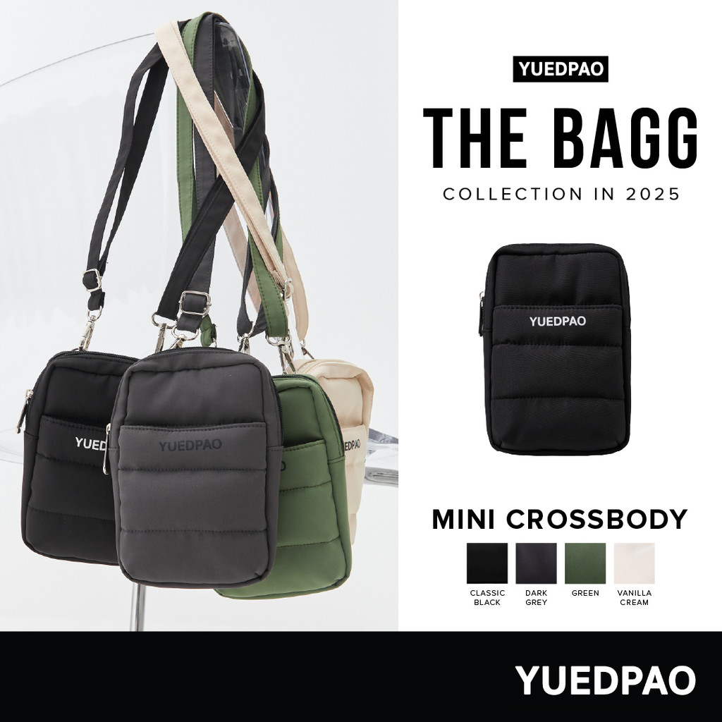 Yuedpao Mini Crossbody Bag กระเป๋าอเนกประสงค์ กระเป๋าสะพายข้างแฟชั่น