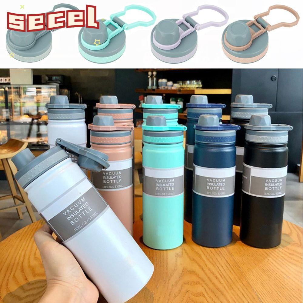 SECEL 1 ชิ้นถ้วย, Splash Proof 530 ml/750 ml ขวด, Multicolor TS-8706B/TS-8709B PVC ซีลแหวนซีลฝาปิดสํ