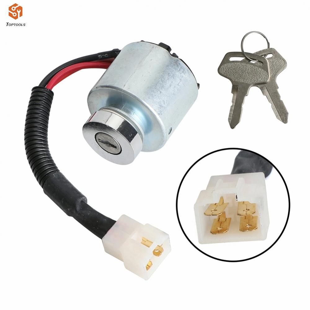 สวิตช์จุดระเบิดแบบคีย์สําหรับ Kubota BX22 BX23 BX1800 BX1830 BX2200 ใช้การเกษตร