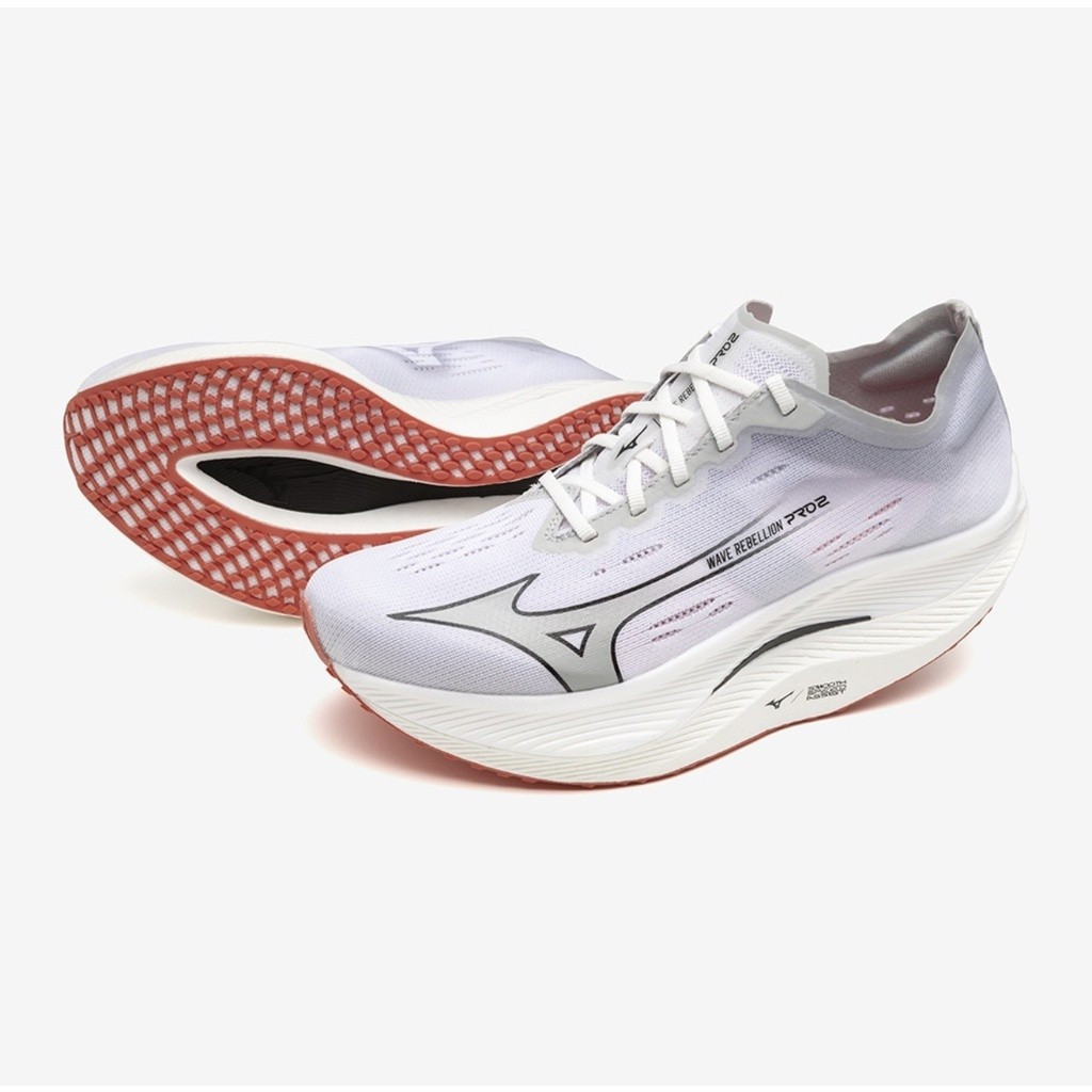 รองเท้าวิ่ง Mizuno Carbon PLATE WAVE rebellion Pro 2 รองเท้าวิ่งสําหรับผู้ชายและผู้หญิง RZE8