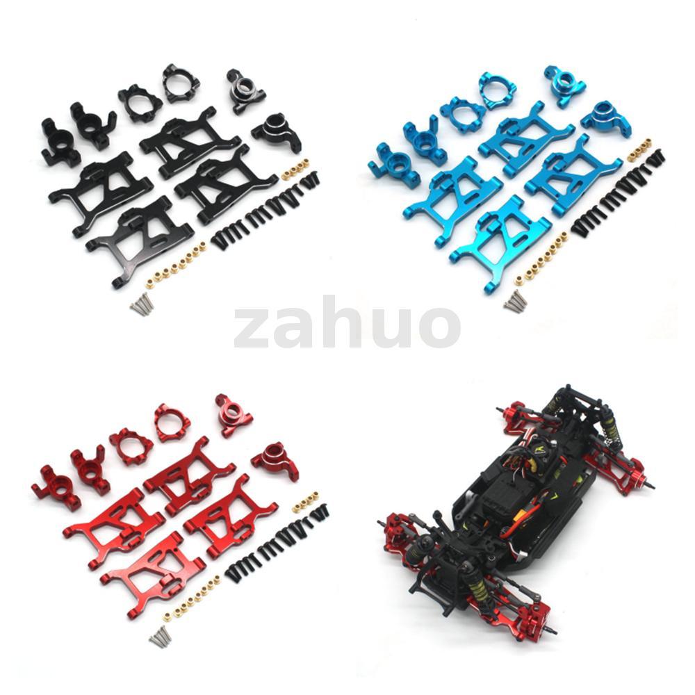 Upgrated โลหะ Swing Arm พวงมาลัยถ้วยชุดอุปกรณ์เสริมสําหรับ 1/14 ZD Racing MT16 JIUSI MT14R PT14R RC 