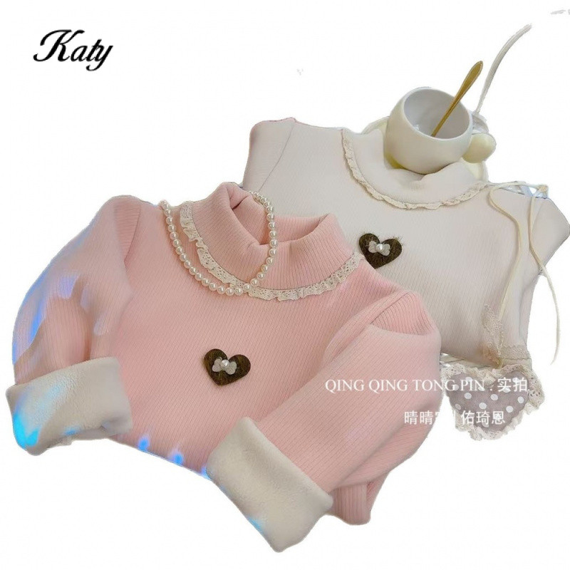 สเวทเตอร์ขนแกะแบบใหม่ ปี 2026 สำหรับฤดูหนาว ออกแบบให้อบอุ่นและสวมใส่ง่าย มีทั้งไซส์เด็กและผู้ใหญ่เสื้อผ้าเด็กผู้หญิง - รูปที่ 3