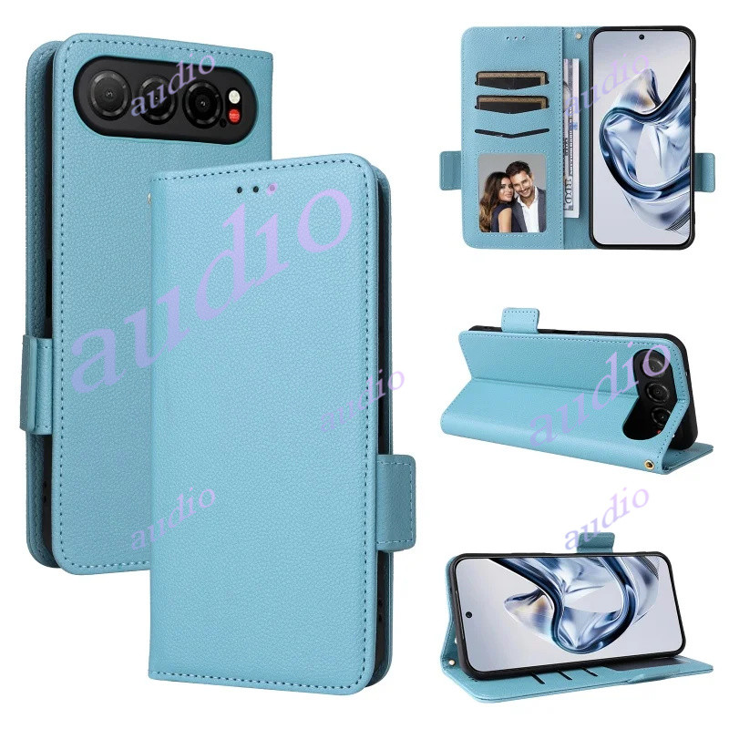 Nubia Air 5G ปลอกพลิกที่วางโทรศัพท์สําหรับ ZTE Nubia Air NubiaAir 5G 2025 กรณีกระเป๋าสตางค์PUหนังปกห