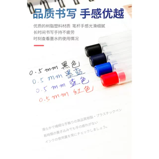 เวอร์ชั่นใหม่ เวอร์ชั่นญี่ปุ่น ปากกาเจล มูจิ ญี่ปุ่น - แห้งเร็ว จับถนัดมือ - 0.5มม