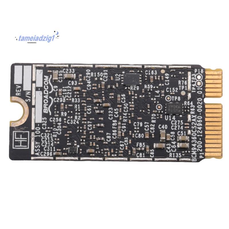BCM94360CS2 การ์ดไร้สาย 4.0 802.11Ac Hackintosh MacOS สําหรับ Air 11 นิ้ว A1465 13 นิ้ว A1466 2013 M