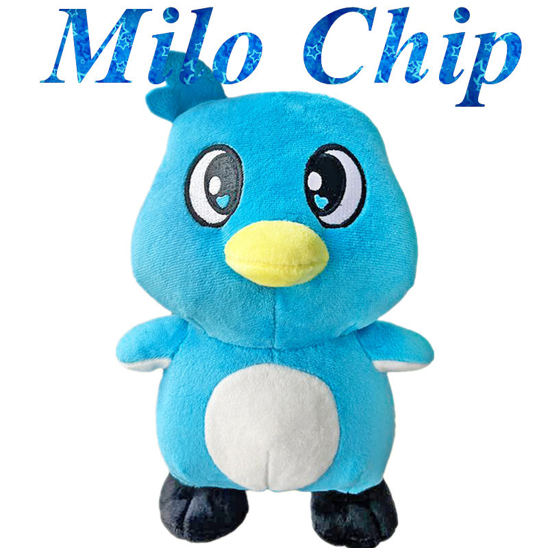 Milo Plushie Milo ChipPlush ตุ๊กตานุ่มตุ๊กตาของเล่นของขวัญวันเกิดสําหรับแฟนเด็กชายและเด็กหญิงเด็กของขวัญคริสต์มาส