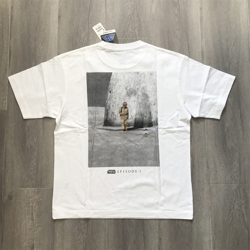 Uiq Star Wars เสื้อยืดคอกลมแขนสั้น พร้อมส่ง