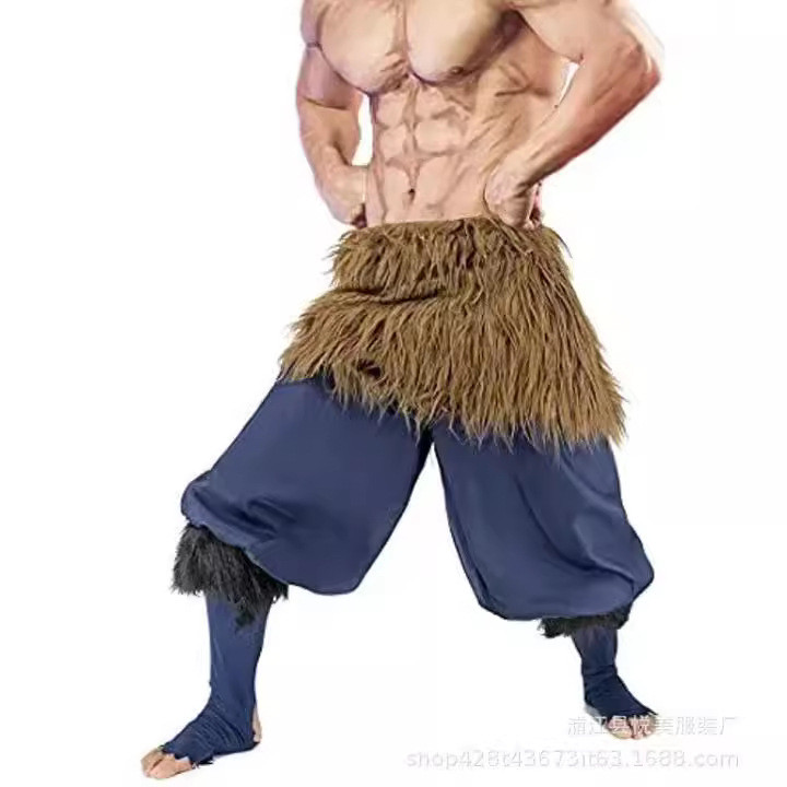 Demon Slayer Inosuke Cosplay คอสเพลย์อะนิเมะ HALOWEEN เครื่องแต่งกาย