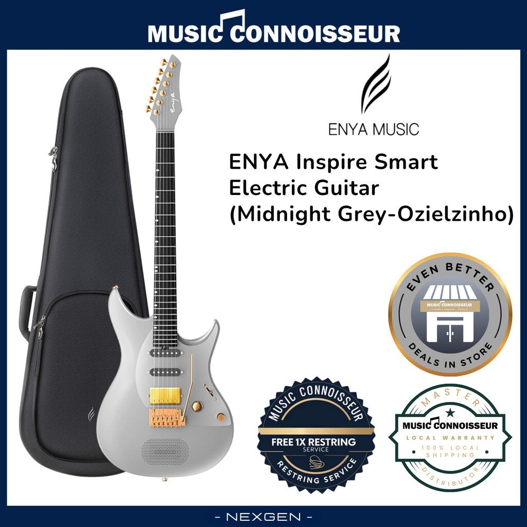 ENYA Inspire Smart Electric Guitar Midnight Grey