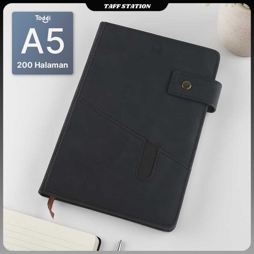 Toddi สมุดบันทึกปกแข็ง A5 80GSM 200 หน้า มีซับใน - TD157