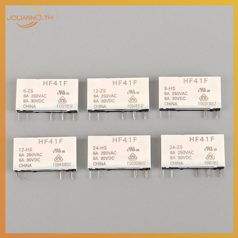 Joliann0 HF41F-24-ZS HF41F-12-ZS HF41F-5-ZS HF41F-5-HS HF41F-12-HS HF41F-24-HS รีเลย์อุตสาหกรรม Subm