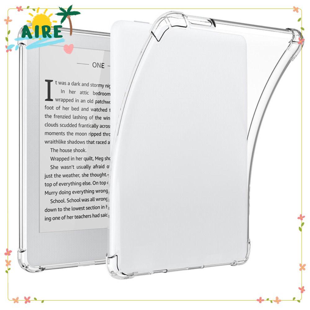 AIRE 6 นิ้ว E-Reader, กันกระแทกสวมใส่ฝาครอบป้องกัน, Anti-fall โปร่งใส TPU Back Shell สําหรับ MeeBook
