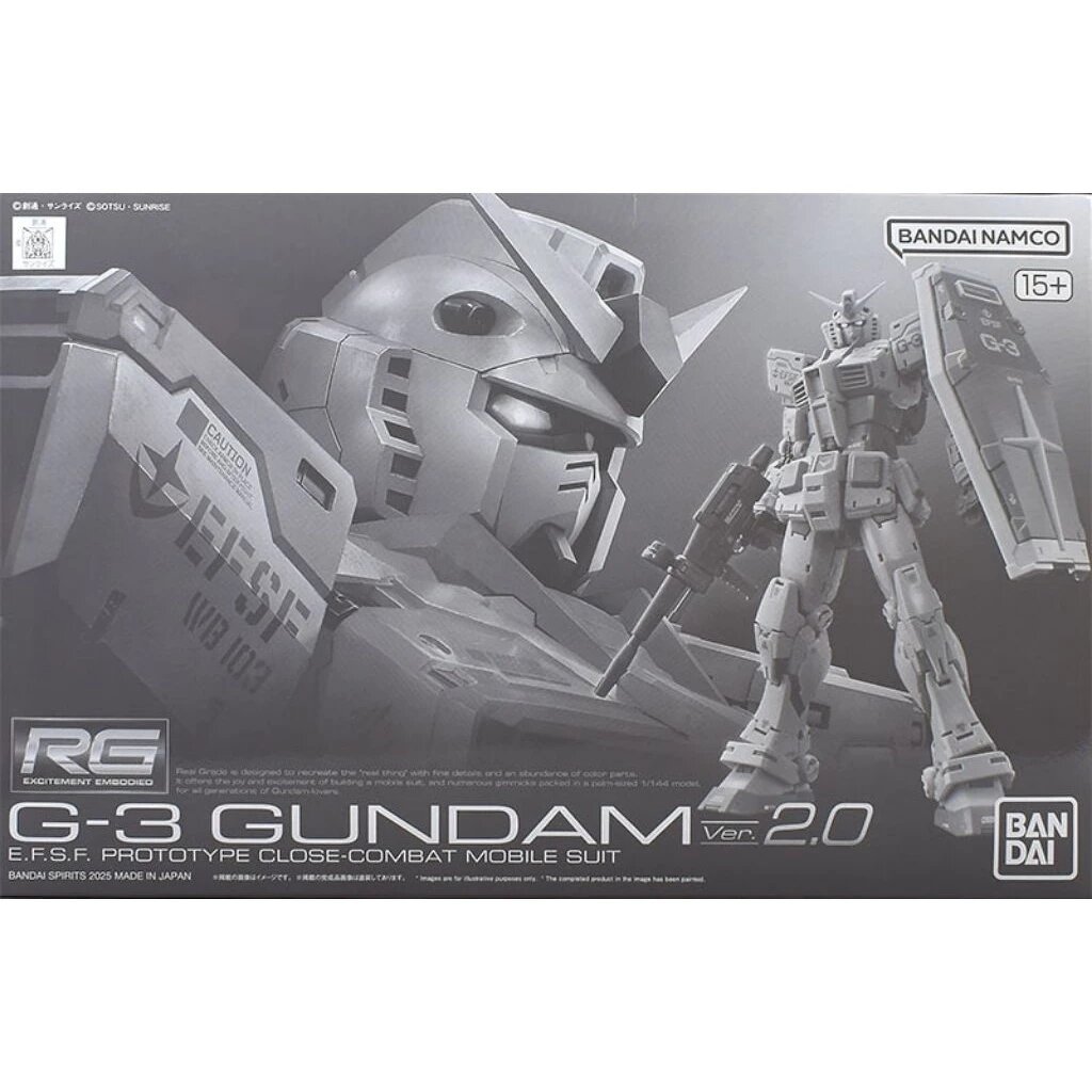 [พร้อมส่ง] Premium BANDAI RG 1/144 G-3 Gundam Ver.2.0