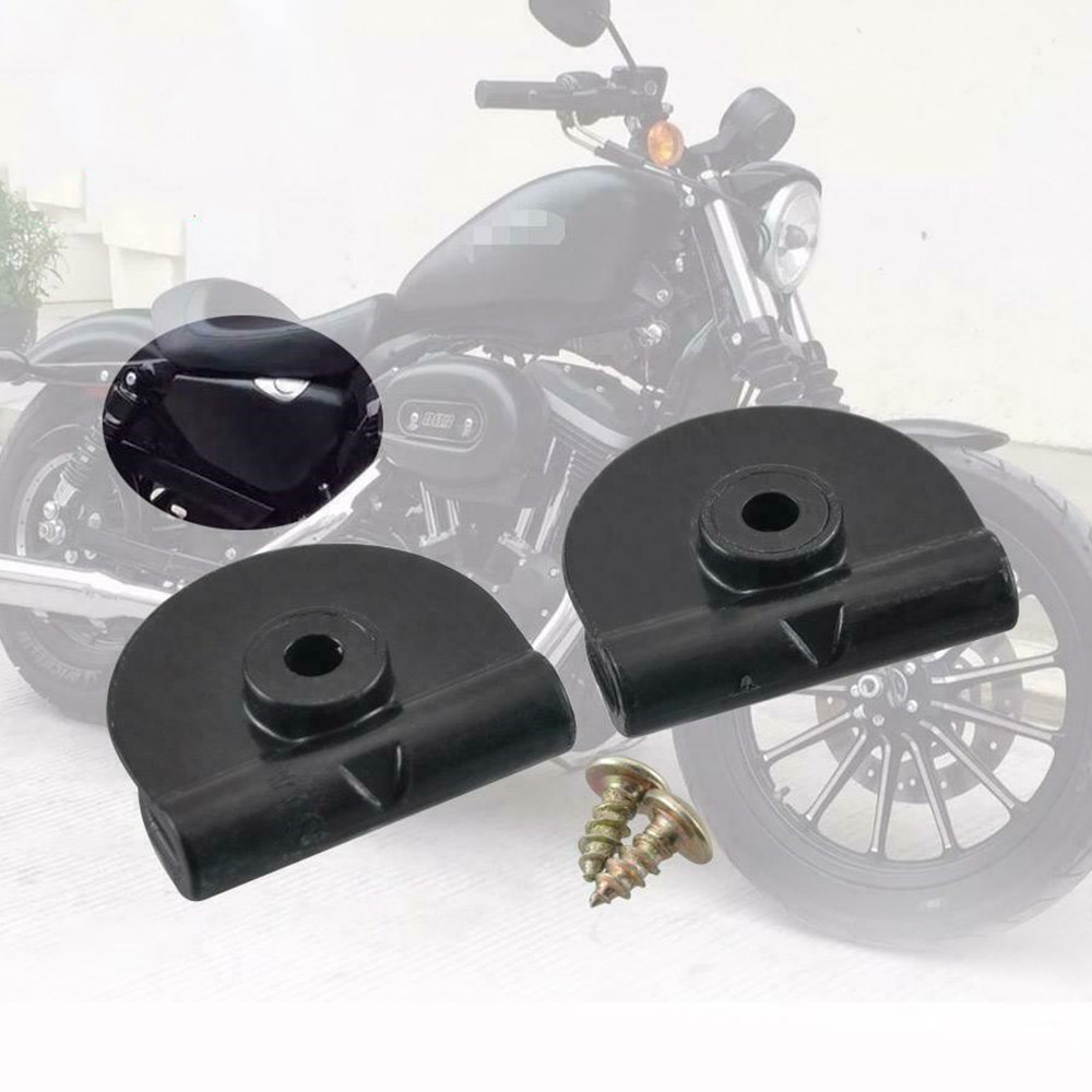 คลิปรถจักรยานยนต์ด้านข้างแบตเตอรี่ Fairing ฝาครอบสกรู Bolt สําหรับ Harley Sportster XL 883 1200 48 72 04-up