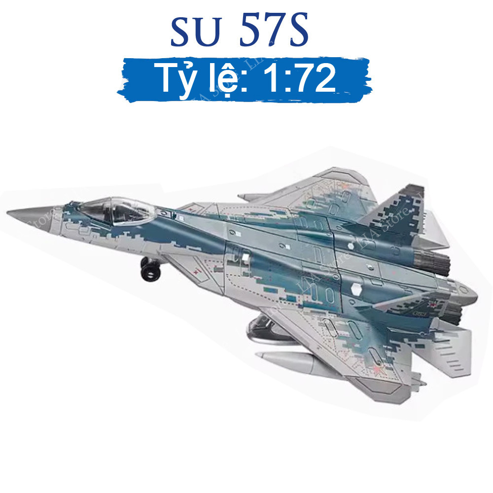 SU57S SU57 โมเดลประกอบเครื่องบิน - พลาสติกแข็งที่ทนทานเป็นพิเศษ รายละเอียดคมชัด ของขวัญ LGP ที่สมบูร