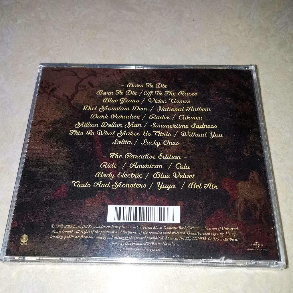 Lana Del Rey Born To Die-The Paradise 2CD 华版