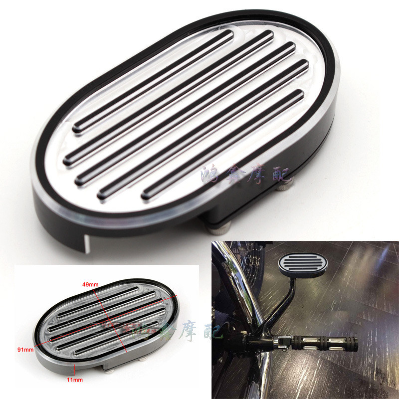 [คลังสินค้าพร้อม] Harley XL883 1200N X48 ดัดแปลง CNC Retro เบรคเหยียบฝาครอบคันเหยียบเบรคจัดส่งฟรี