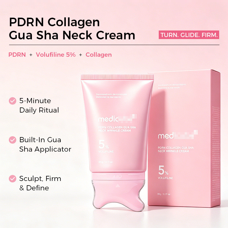 PDRN Collagen Neck Cream ครีมนวดคอลลาเจน 90g มาพร้อมหัวนวดเดียว 2606DAILY
