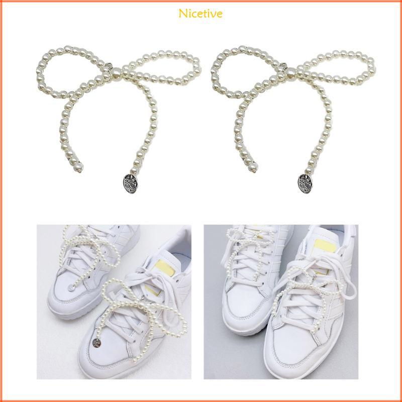 NICE Stylish Bowknot Phone Charm Bag Pendant Beaded Shoe Accessory Upgrade Your Shoes with Chic and 