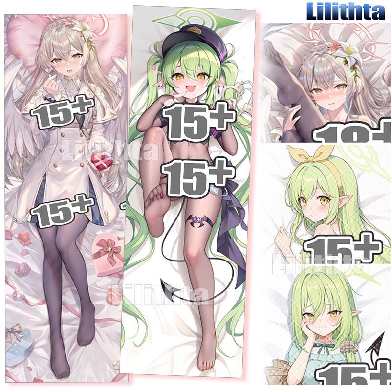 Dakimakura ปลอกหมอน Blue Archive Kirifuji Nagisa และ Tachibana Nozomi และ Tachibana Hikari Body-pill