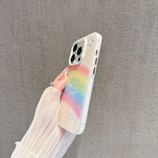 เข้ากันได้กับ ไอโฟน16 ไอโฟน 15 Pro Max iPhone 13 ไอโฟน11 X เคสโทรศัพท์เคสนุ่มน่ารัก HXMSCY080/081