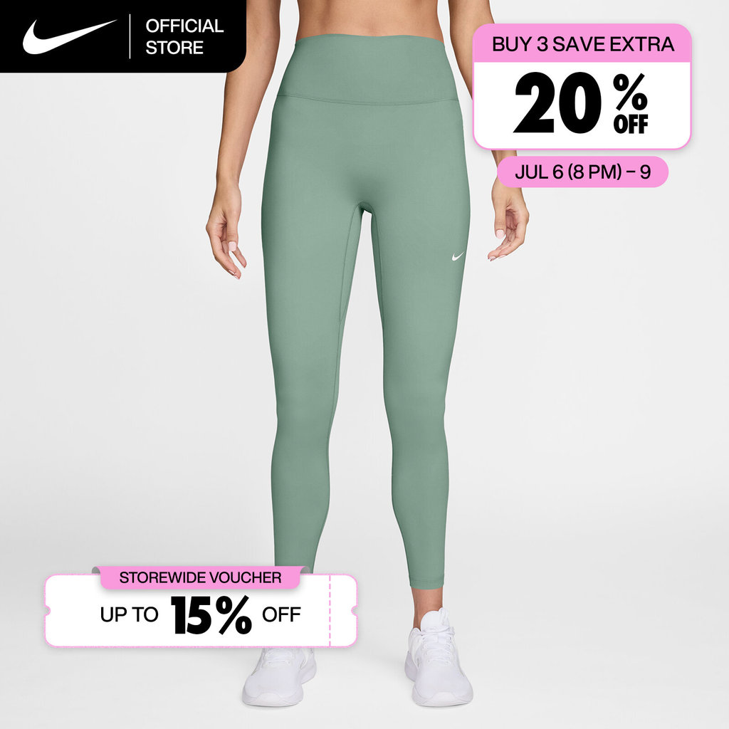 Nike Women's One High-Waisted 7/8 Leggings - Steam [IO0580-006]
