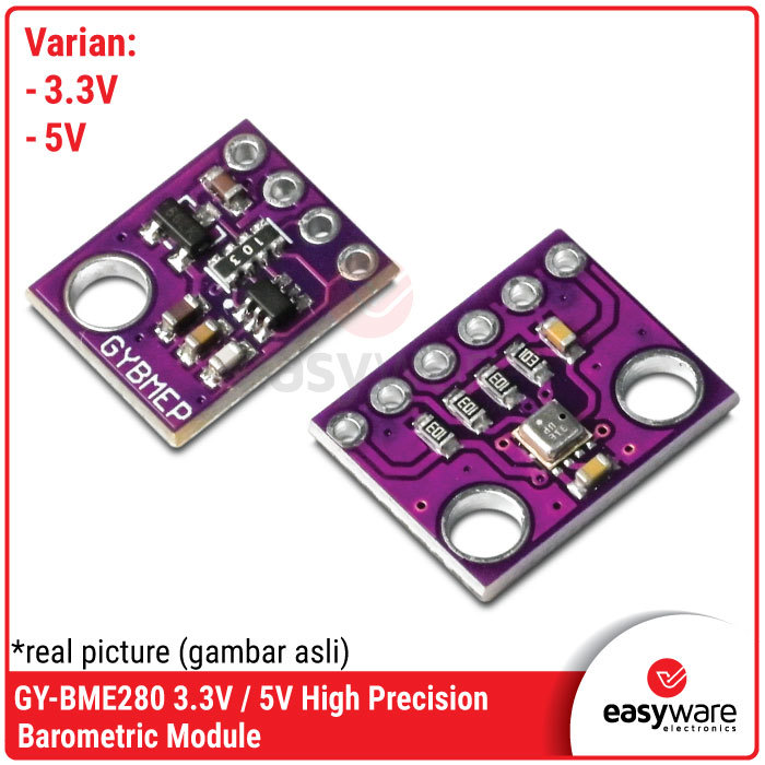 GY-BME280-3.3V GY-BME280-5V เซ็นเซอร์อุณหภูมิและความชื้น GY BME280 3.3V GY BME280 5V