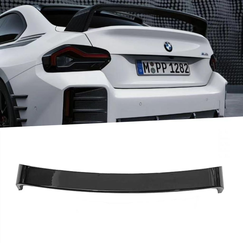 คุณภาพสูง-เหมาะสําหรับ BMW/2021-2025 G87 G42 ปีกด้านหลัง M2 การแข่งขันด้านหลังวัสดุ ABS