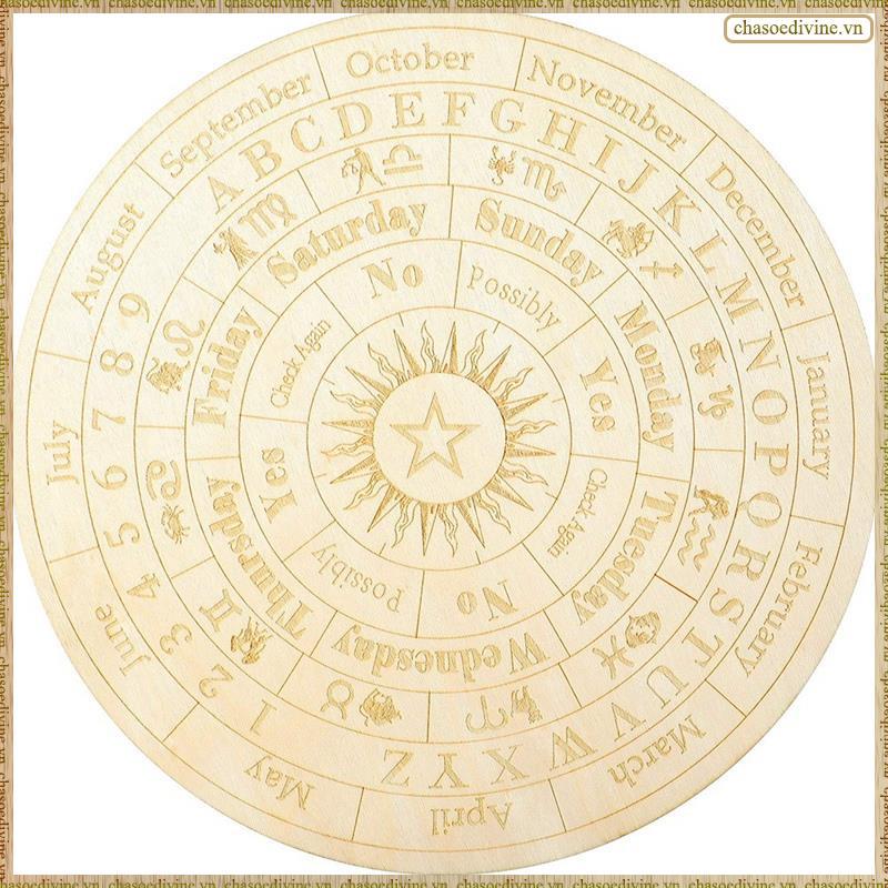 [KG X] Star Pendulum Board ไม้ Dowsing Board Spirit Divination Metaphysical Message Board