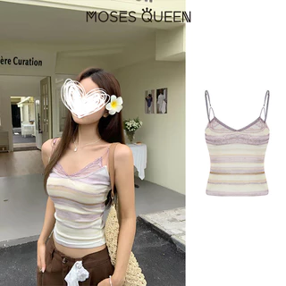 MOSESQUEEN เสื้อผ้าแบบเบนเดอว์ลายลูกไม้ 1 ชุด ใส่ทับบนเสื้อกั๊กเรียบและตัวยึดรูปทรงที่ไม่มีแขน #63749