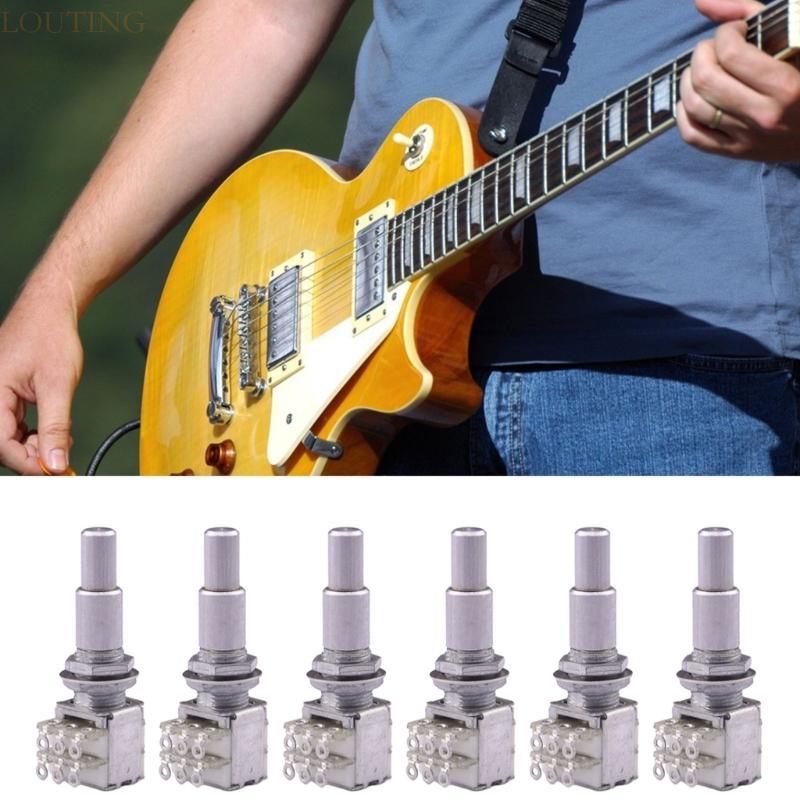 LOUTING B5K B10K B50K B100K B250K Stacked Concentric Potentiometer พร้อม Center Detent