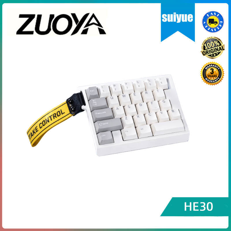 ZUOYA HE30 วิธีเชื่อมต่อสามตัว คีย์บอร์ดแกนแม่เหล็ก ไร้สาย Zoya HE30