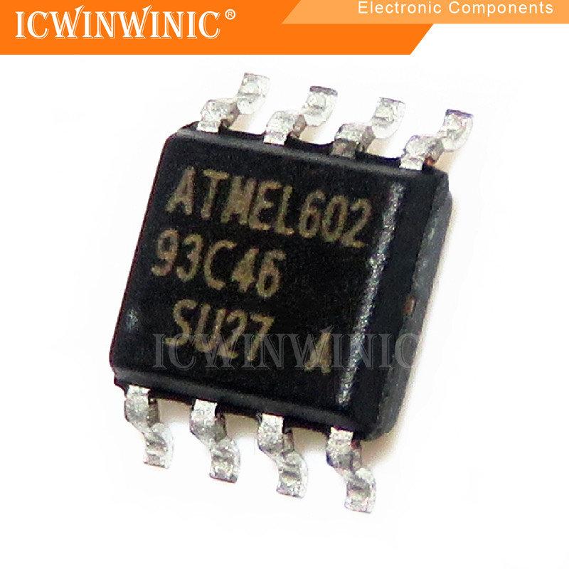 5 ชิ้น AT93C46 93C46 SOP-8 IC วงจรรวม