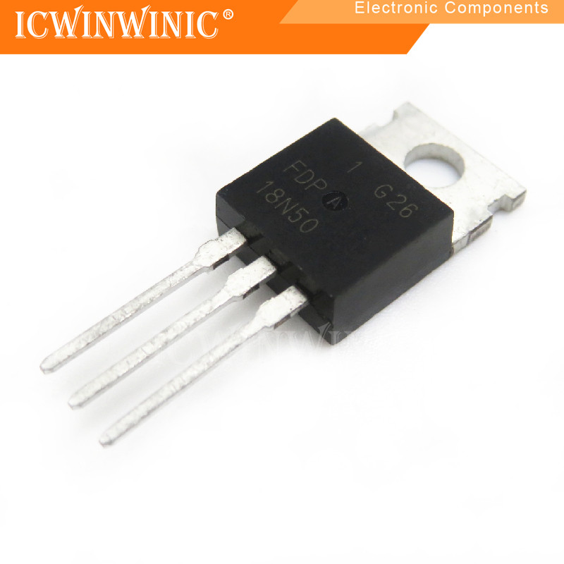 5 ชิ้น FDP18N50 18N50 TO-220 IC วงจรรวม