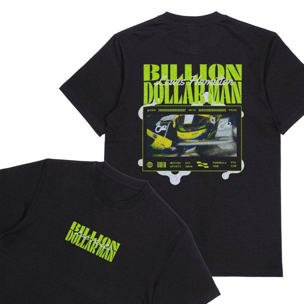 เสื้อยืด Lewis Hamilton - Billion Dollar Man