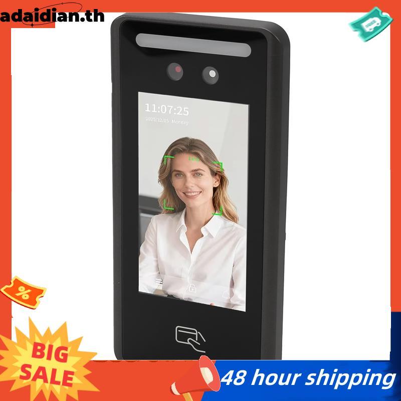 ระบบควบคุมการเข้าออก AI Biometric Wall Mount Face & RFID Recognition Terminal เครื่องอ่านการ์ดขนาด 4