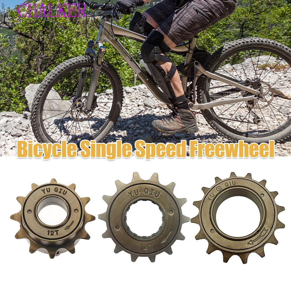 CHALKER จักรยาน Freewheel Sprocket ชิ้นส่วนจักรยาน 12T/14T/16T 34 มม.ขี่จักรยานจักรยาน Freewheel