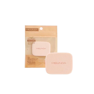 MEILINDA พัฟทาแป้ง Better skin powder puff (ทรงกลม,ทรงเหลี่ยม) Better skin powder puff พัฟทาแป้งผสมรองพนื้ มี2 ไซส์