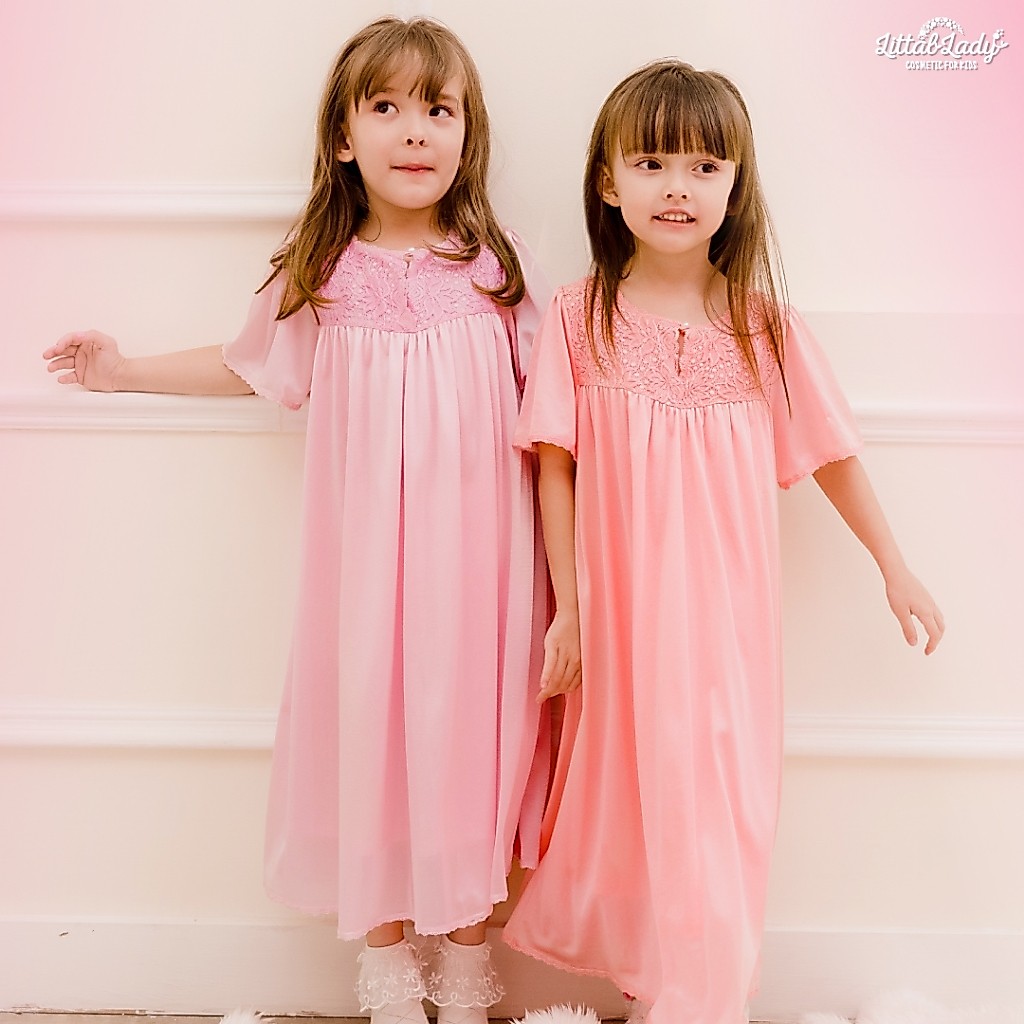 Littal Lady بيجاما بنات جيرسي بريميوم — صورة 3