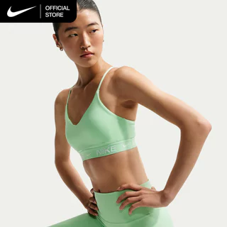 Nike Women's Indy Light Support Padded Adjustable Sports Bra - Cucumber Calm [FD1063-391]