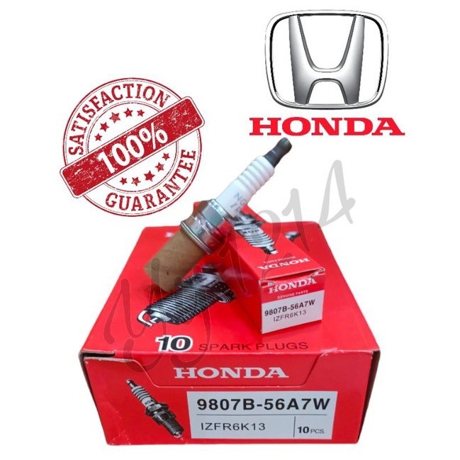 IZFR6K13 HONDA IRIDIUM PLUG CITY JAZZ STREAM ODYSSEY CRV ACCORD CIVIC SPARK 9807B-56A7W