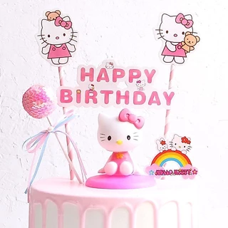 ป้ายปักเค้ก ป้ายปักเค้กกระดาษ ป้ายปักเค้กการ์ตูน hbd วันเกิดลายการ์ตูน happy birthday
