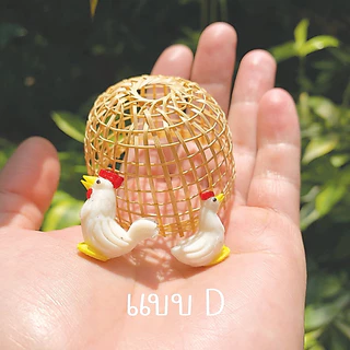 โมเดลสุ่มไก่ + ไก่2ตัว แก้บน ถวายไอไข่ Arton