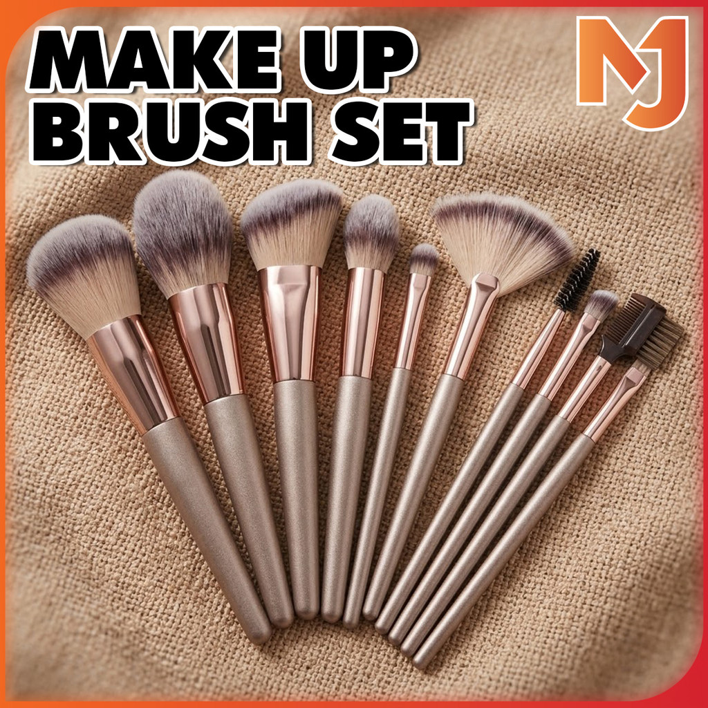 McJoden - LUMMA 10/15 PCS Set Berus Makeup Colorna รองพื้นบูรัสแชมเปญ, คอนทัวร์, Bedak, Blusher & อา