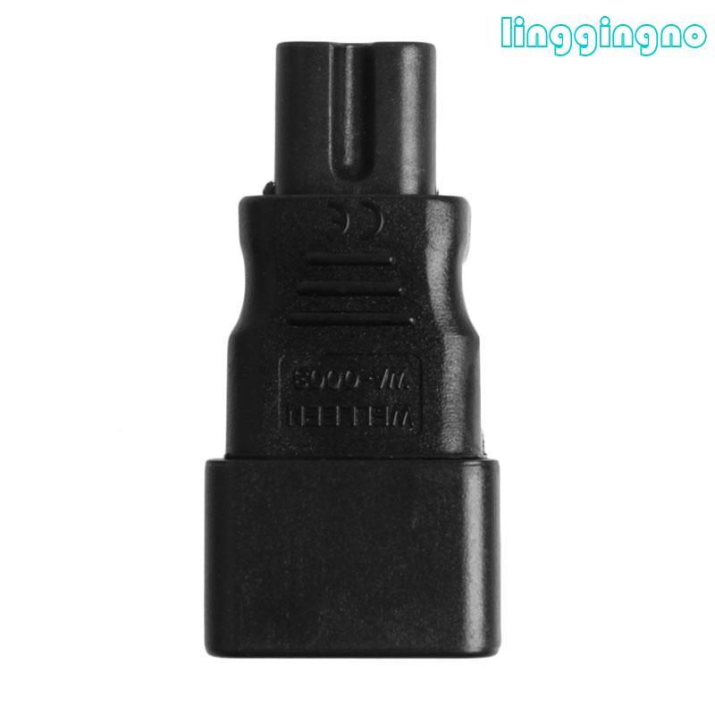 RR IEC 320 C14 ถึง C7 อะแดปเตอร์ IEC C7 ถึง C14 อะแดปเตอร์ AC 3-P C14 ชาย C7 หญิง