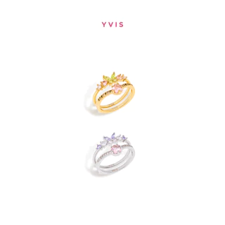 YVIS Pollen Brass Ring Set - Posy Collection