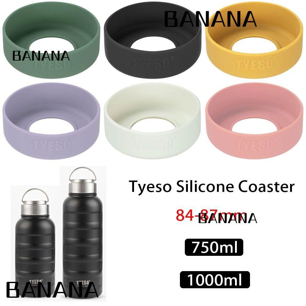 BANANA1 1 ชิ้นซิลิโคน Coaster, 84-87 มิลลิเมตรฝาครอบขวดกันลื่น, ทนทาน 750 มิลลิลิตร 1000 มิลลิลิตร TS-8815 TS-8816 ป้องกัน Universal ด้านล่างสําหรับ Tyeso แก้ว