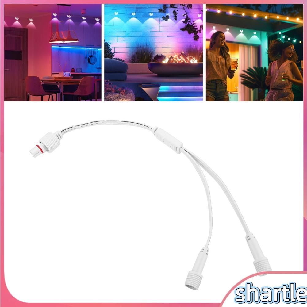 Shartle-th YUEHISY ถาวรกลางแจ้ง Y Splitter Cable สำหรับ 2 ชาย 1 หญิง 3 พินเชื่อมต่อ Extension H705A 