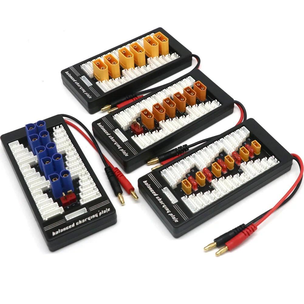 Mi XT60 XT30 XT90 T-Plug EC3 EC5แบบขนาน Lipo แบตเตอรี่2-6S สำหรับ ISDT Q6 PL6 PL8 Charger IMAX B6 B6